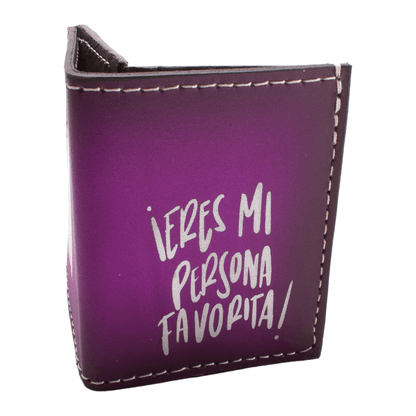 Cartera de Cuero Artesanal Personalizable