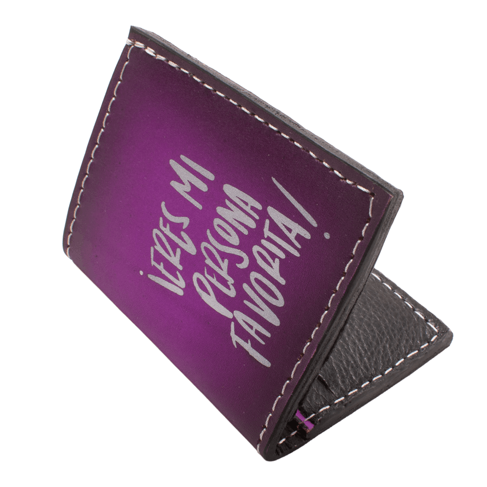 Cartera de Cuero Artesanal Personalizable