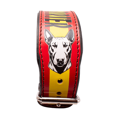 Collar para bull terrier (bandera de España)