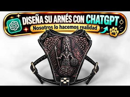 Arnés para perro diseñado con IA